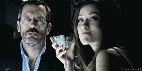 Cheers GIF - House Md Dr House Hugh Laurie GIFs