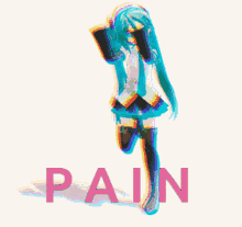 Pain Hatsune Miku GIF
