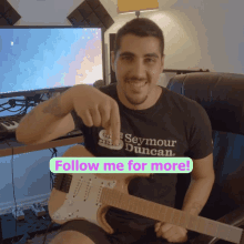 Follow Me For More Rudy Ayoub GIF - Follow Me For More Rudy Ayoub Pointing GIFs