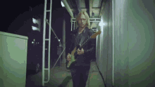 Guitar Playing On The Street GIF