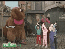 David Sesame Street GIF