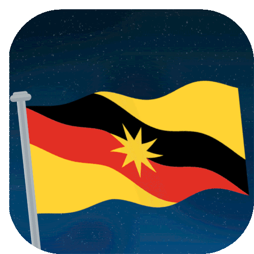 Hari Kemerdekaan Sarawak Happy Sarawak Day Sticker - Hari Kemerdekaan Sarawak Happy Sarawak Day Selamat Hari Sarawak Stickers