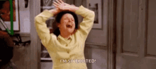 Elaine Benes Im So Excited GIF - Elaine Benes Im So Excited Seinfeld GIFs