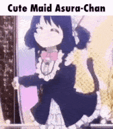 Cute Maid Asura-chan GIF - Cute Maid Asura-chan GIFs