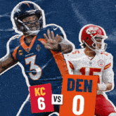 Denver Broncos (0) Vs. Kansas City Chiefs (6) First-second Quarter Break GIF - Nfl National Football League Football League GIFs