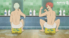 Hot Spring Onsen GIF - Hot Spring Onsen Muscle GIFs