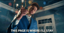 This Page Is Where Ill Stay Christian Paul GIF - This Page Is Where Ill Stay Christian Paul Chapter GIFs