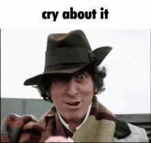 Doctor Who Fourth Doctor GIF - Doctor Who Fourth Doctor Cry About It GIFs