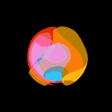 sphere art colors rotation