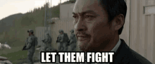 Let Them Fight Godzilla GIF - Let Them Fight Godzilla Army GIFs
