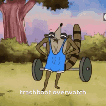Trashboat Overwatch GIF - Trashboat Overwatch Non Slip Pan GIFs