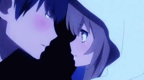 Anime Couple Kiss GIFs | Tenor