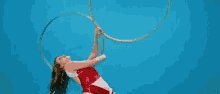 Twirling Gymnast GIF - Twirling Gymnast Hula Hoop GIFs