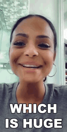 Which Is Huge Christina Milian GIF - Which Is Huge Christina Milian Cameo GIFs