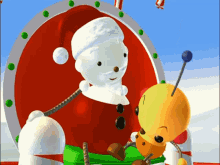 Rolie Polie Olie Santa Claus GIF - Rolie Polie Olie Santa Claus Christmas List GIFs