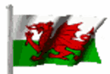 welsh wales cymru sticker flag