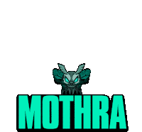 Mothra Sticker - Mothra Stickers