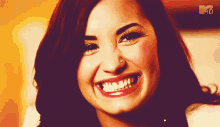 Lol GIF - Demi Lovato Smile Laugh GIFs