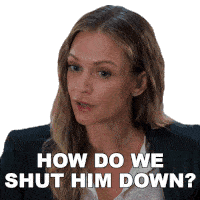 How Do We Shut Him Down Jennifer Jareau Sticker - How Do We Shut Him Down Jennifer Jareau Criminal Minds Evolution Stickers
