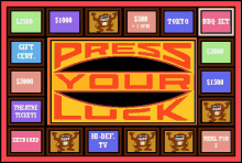 no whammies game show big money press your luck luck