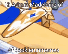 Cookie Run Madeleine Cookie GIF - Cookie Run Madeleine Cookie Admin Madeleine GIFs