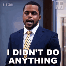 I Didnt Do Anything Hayden GIF - I Didnt Do Anything Hayden Sistas GIFs