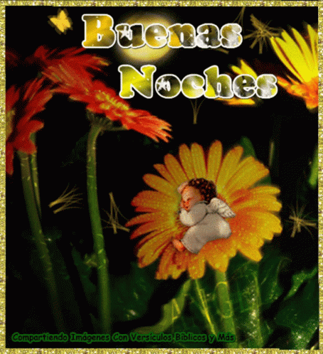 Buenas Noches Good Night GIF - Buenas Noches Good Night Flower - Discover &  Share GIFs