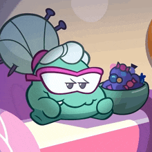 Frightened Granny Nom GIF - Frightened Granny Nom Cut The Rope GIFs