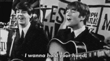I Wanna Hold Your Hand The Beatles GIF