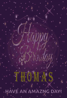 Happy Birthday Thomas GIF - Happy Birthday Thomas GIFs