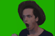 Green Screen Australian Man GIF