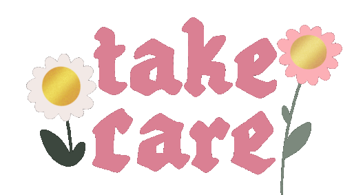 Chiaralbart Take Care Sticker - Chiaralbart Take Care Cute Stickers