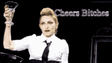 Madonna Lets Drink GIF - Madonna Lets Drink Queen Of Pop GIFs
