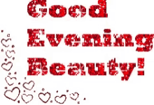 Good Evening Heart GIF - Good Evening Heart GIFs