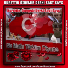 Ne Mutlu Türküm Diyene Turk GIF - Ne Mutlu Türküm Diyene Turk Flag GIFs