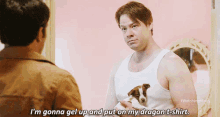 When You'Ve Been Out Of The Scene For A While GIF - Gel Up Dragon T Shirt GIFs