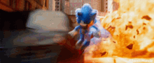 This Is Cool Sonic GIF - This Is Cool Sonic Fire GIFs