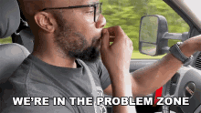 Were In The Problem Zone Rich Rebuilds GIF - Were In The Problem Zone Rich Rebuilds We Are In Trouble GIFs