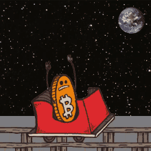 Bitcoin Earth GIF - Bitcoin Earth Moon GIFs