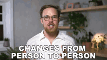 Changes From Person To Person Gregory Brown GIF - Changes From Person To Person Gregory Brown Asapscience GIFs
