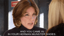 Rhony Herman Munster GIF - Rhony Herman Munster Herman Munster Shoes GIFs