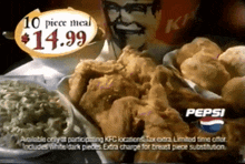 Kfc 10 Piece Meal GIF - Kfc 10 Piece Meal Kentucky Fried Chicken GIFs