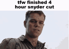Snyder Cut Just Finished Snyder Cut GIF - Snyder Cut Just Finished Snyder Cut 4hour Snyder Cut GIFs