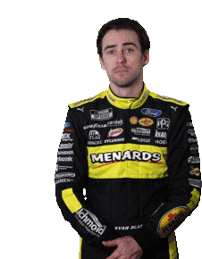 Thumbs Up Ryan Blaney Sticker - Thumbs Up Ryan Blaney Nascar Stickers