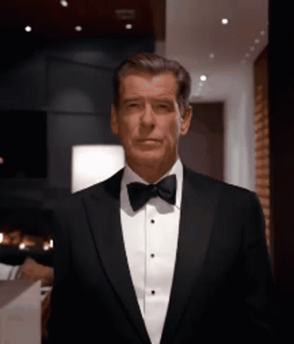 James Bond Pierce Brosnan GIF, 58% OFF