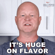 Its Huge On Flavor Michael Hultquist GIF - Its Huge On Flavor Michael Hultquist Chili Pepper Madness GIFs