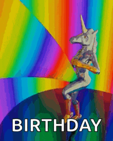 Unicorn Rainbow Dance GIF - Unicorn Rainbow Dance GIFs