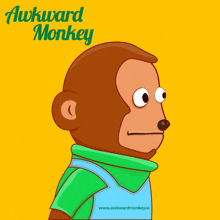 Awkward Monkey Awkwardmonkey GIF - Awkward Monkey Monkey Awkwardmonkey GIFs
