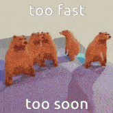 Inscryption Too Fast Too Soon GIF - Inscryption Too Fast Too Soon Leshy GIFs