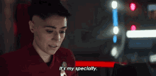 Its My Specialty Erica Ortegas GIF - Its My Specialty Erica Ortegas Melissa Navia GIFs